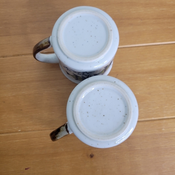 Vintage fish coffee mug, set of 2 unique mugs - Picture 5 of 7